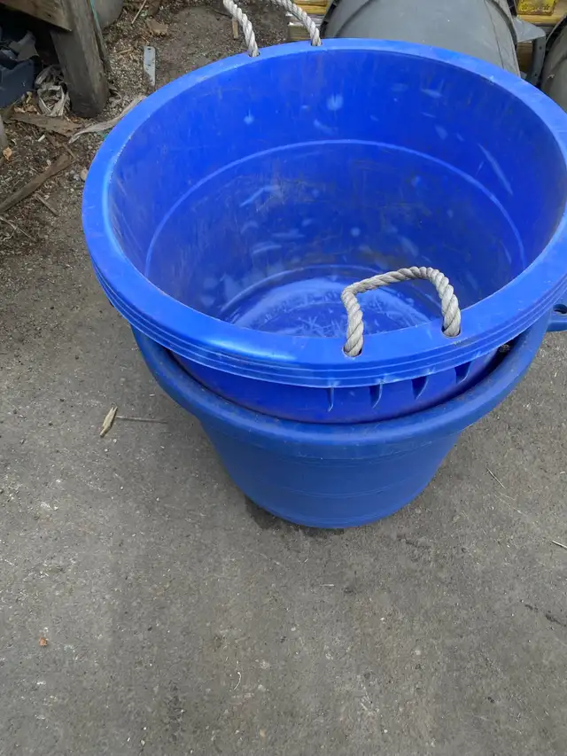 Large Blue Tub