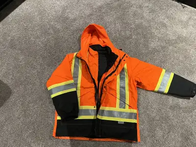 Balsam promotions 5-in-1 jacket with safety stripes, View more