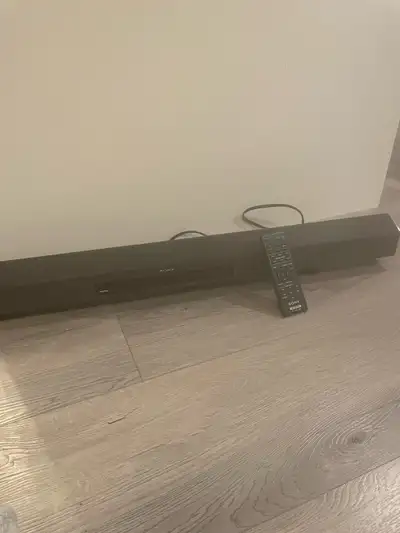 Sony Soundbar with Sony subwoofer , View more