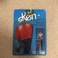 New Vintage Ken clothing in sealed packaging - 1984