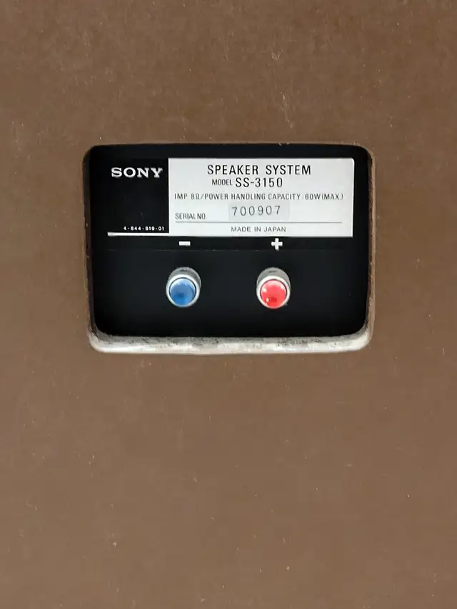 Sony SS-3150 Speakers in Speakers in Oakville / Halton Region - Image 7
