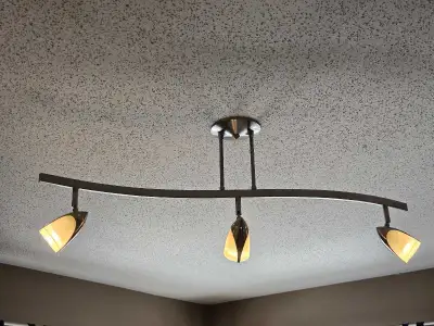 3-Light Track Lighting, brush chrome, View more