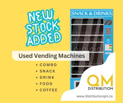QUALITY Used Vending Machines - Quebec, View more