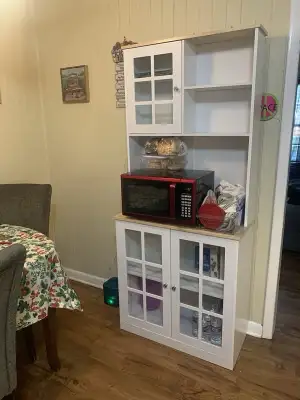 NEW 31.5" x 14.6" x 72" Kitchen Buffet with Hutch in Hutches & Display Cabinets in Markham / York Region - Image 4