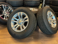 G84. 2024 GMC Chevy rims and Bridgestone all season LT tires