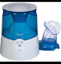 Crane Personal Steam Inhaler & Warm Mist Humidifier, Blue and Wh