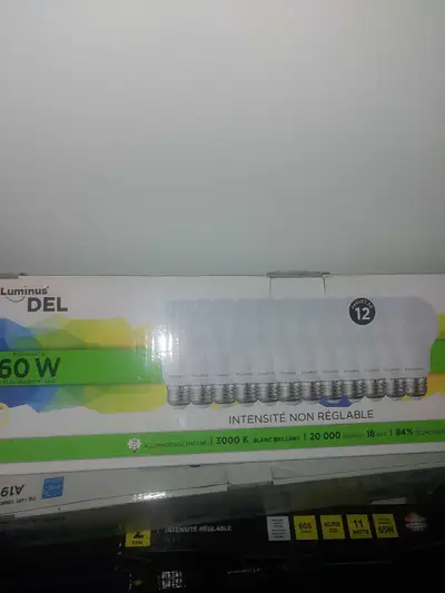 Led 60w 12 pack lights, View more