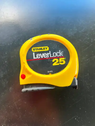 Stanley LeverLock tape measure. It's 25 feet long, View more