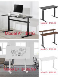 Height Adjustable Computer Labtop desks for office/study