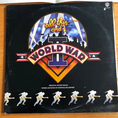 Cover shows shelf and ring wear, hole punch in top right corner. Double LP. Both discs are shiny, gl...