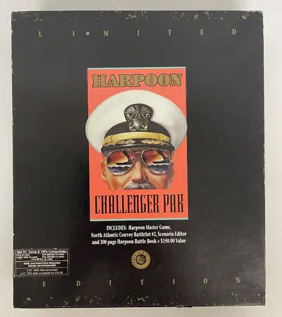 Title: Harpoon Challenger Pak Limited Edition Year: 1991 Developer: Three-Sixty System Requirements:...