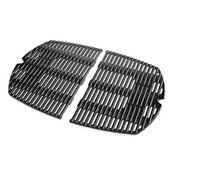 WEBER 2-pack Rectangle Porcelain-coated Cast Iron Cooking Grate