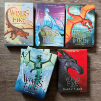 Wings of Fire series by Tui T. Sutherland; Popular Books Series
