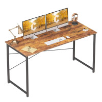 New Large 55" Computer Desk • Brown • Unassembled