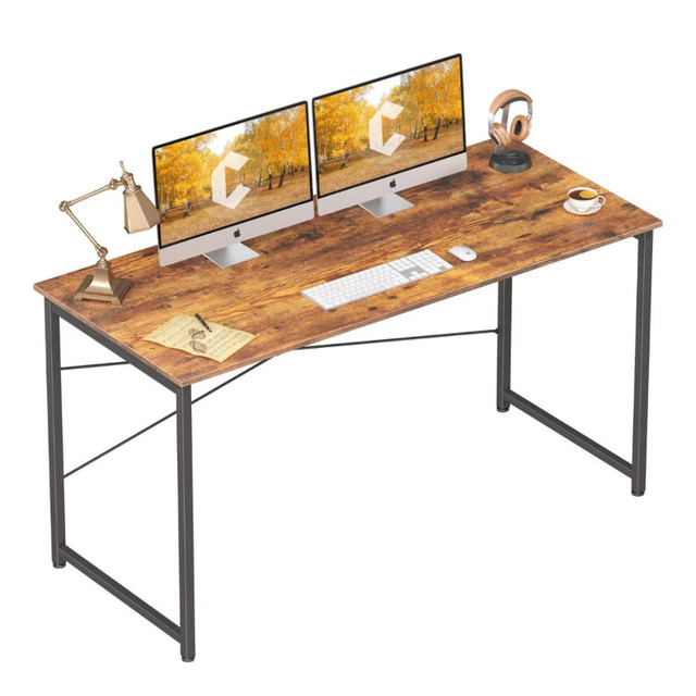 New Large 55" Computer Desk • Brown • Unassembled in Desks in North Bay