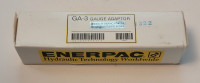 Enerpac GA-3 GA Series Gauge Adaptor, 3/8 in FNPT