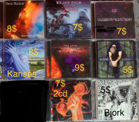 CD Prog - rock - metal  3 à 9$