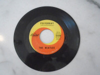 Beatles  45 RPM Vinyl Record - Yesterday & Act Naturally