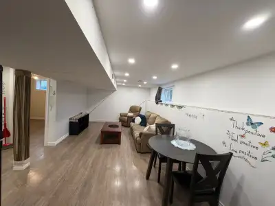 Spacious and bright 2-Bedroom Basement Apartment for Rent - All Inclusive - Oro-Medonte available fo...