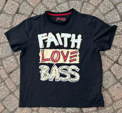 Faith Love Bass  T Shirt 3XL, View more