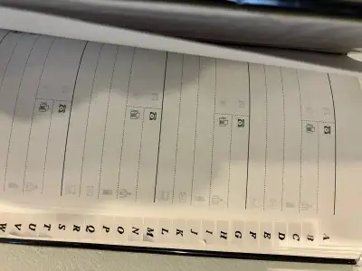 Old Fashioned Contact / Address book, View more