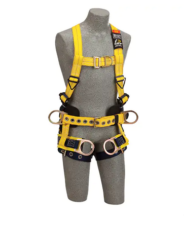 HARNESS VEST STYLE LANYARD REBAR/POSITIONING FALL PROTECTION NEW, View more