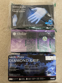 New Various Disposable Gloves, Large and Medium