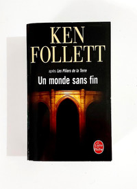 Roman - Ken Follett - UN MONDE SANS FIN - Livre de poche
