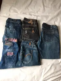 Jeans denim femme 5/$25 (x-small)