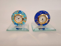 Authentic Murano Glass Table Clock