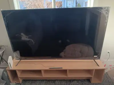 75" 4K Roku TV and Stand, View more