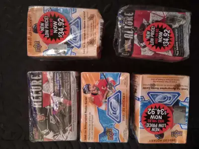 Upper Deck Hockey Trading Card Blaster Boxes, View more
