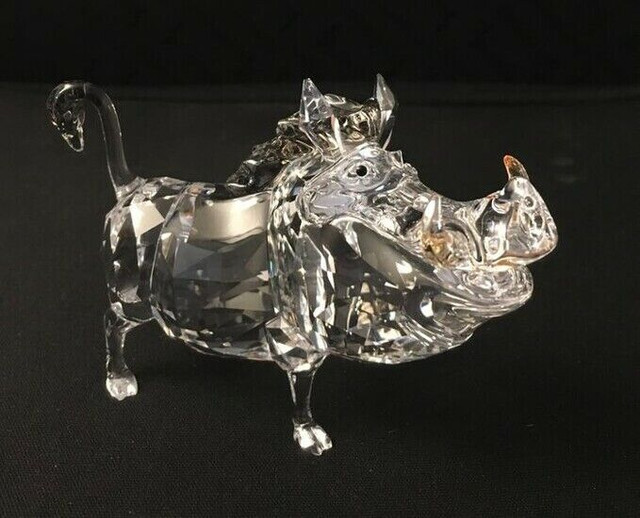 SWAROVSKI Crystal DISNEY The Lion King PUMBAA Warthog MINT Boxed in Arts & Collectibles in Thunder Bay - Image 2