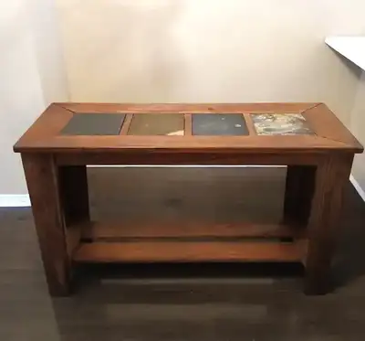 console table - solid wood, View more
