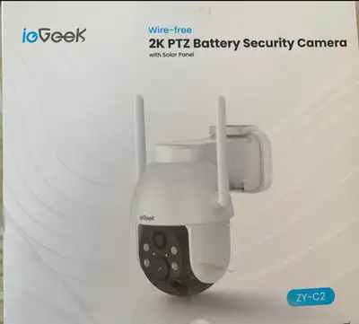 2K PTZ Battery Security Camera, View more