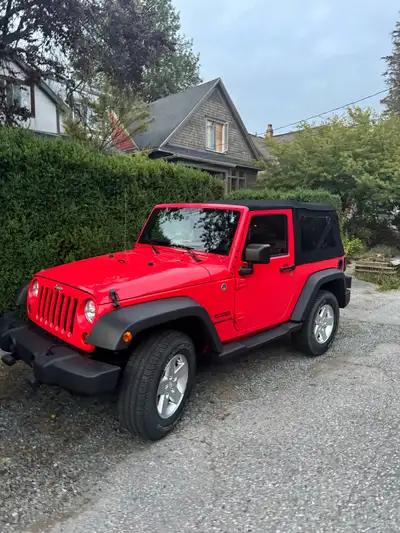 2013 2-Door Jeep — 58,500 km — $19,000 OBO Selling my 2013 2-door Jeep with only 58,500 km. Great lo...