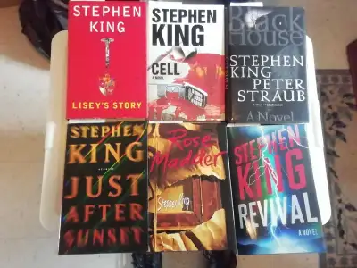 Stephen King first edition hardcover books #2, View more