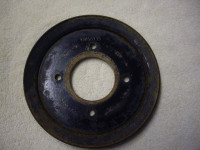 1971-81 Pontiac single groove crank pulley for A/C equipped cars