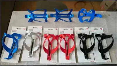 Bontrager Bike RL Elite Water Bottle Cage Red Blue Silver Black, View more