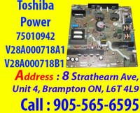 Toshiba 75010942, V28A000718A1,  V28A000718B1 Power  Supply Unit