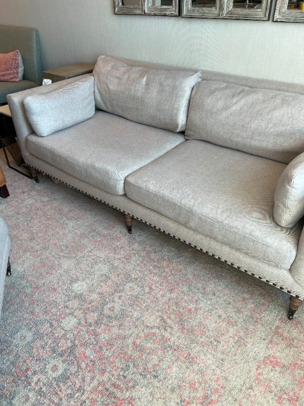 Pottery Barn Sofa Couch 84 inches Great Shape! Comfortable! in Couches & Futons in City of Toronto