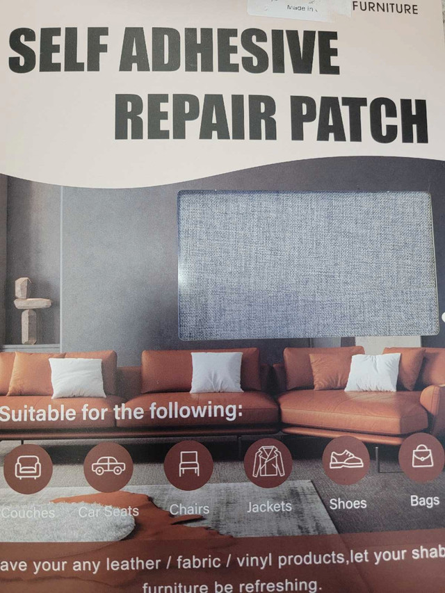 Furniture repair patches - 2 8x11" sheets in Other in Red Deer