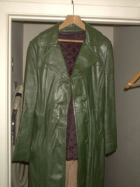 WOMAN'S LEATHER ( real leather ) COAT