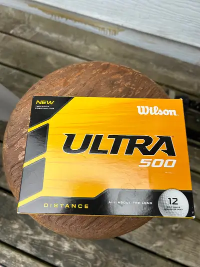 Wilson ultra golf balls. New in box. $25, View more