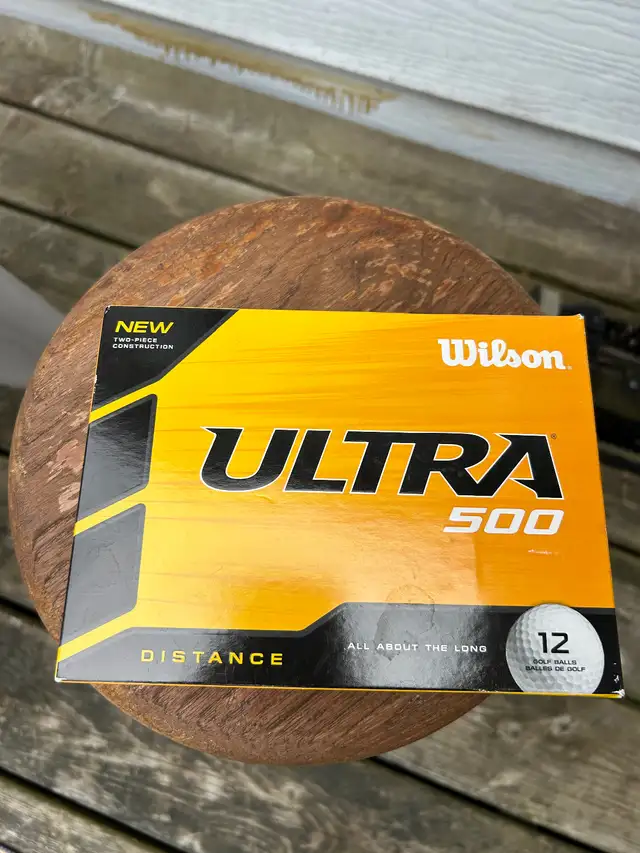 Wilson ultra golf balls. New in box. $25 in Golf in Sudbury - Image 2