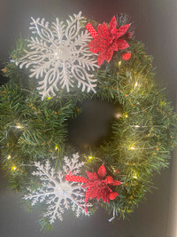 ~13” Christmas Wreath