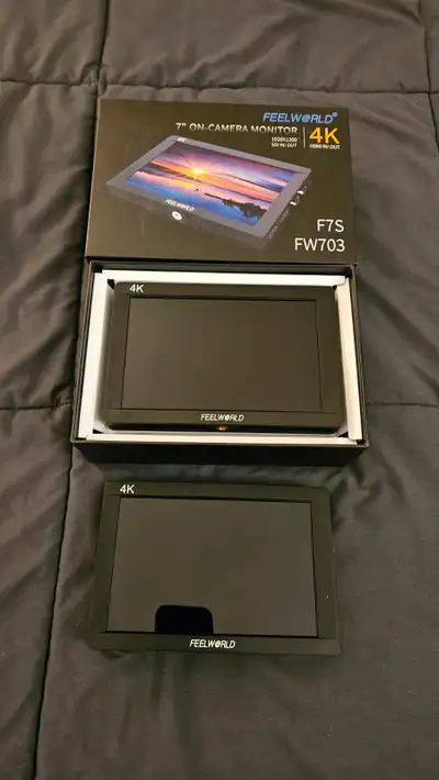 Feelworld F7S 7-inch 4K On-Camera Monitor, View more