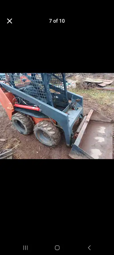 1993 t133 bobcat skidsteer Kubota v1902b engine Has auxiliary hydraulic ports 2 brand new lift cylin...