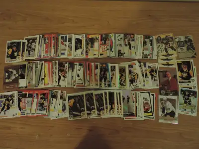 Pittsburgh Penguins Hockey Cards - About 500 Total (Players include Sidney Crosby, Mario Lemieux, Ma...