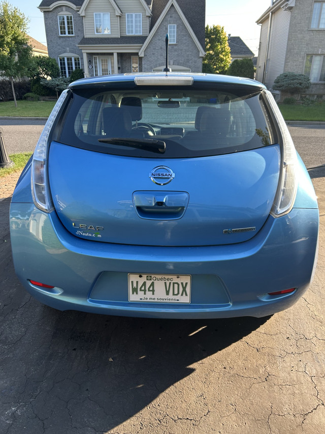 Nissan Leaf SL 2014 (incl. pneus hiver) dans Autos et camions  à Longueuil/Rive Sud - Image 4